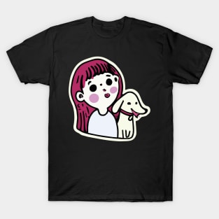 Dachshund Girl Dog Lover Wiener T-Shirt